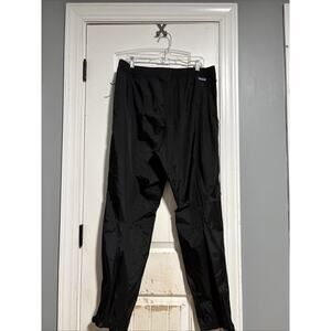 PATAGONIA Women's Torrentshell Pants Black Size XL Waterproof Breathable NWT